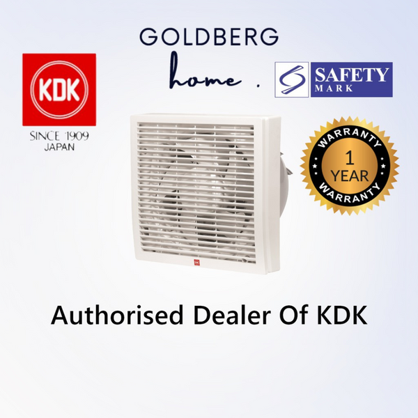 KDK Exhaust Fan with Cover 15 20 WHPCT Goldberg Home SG