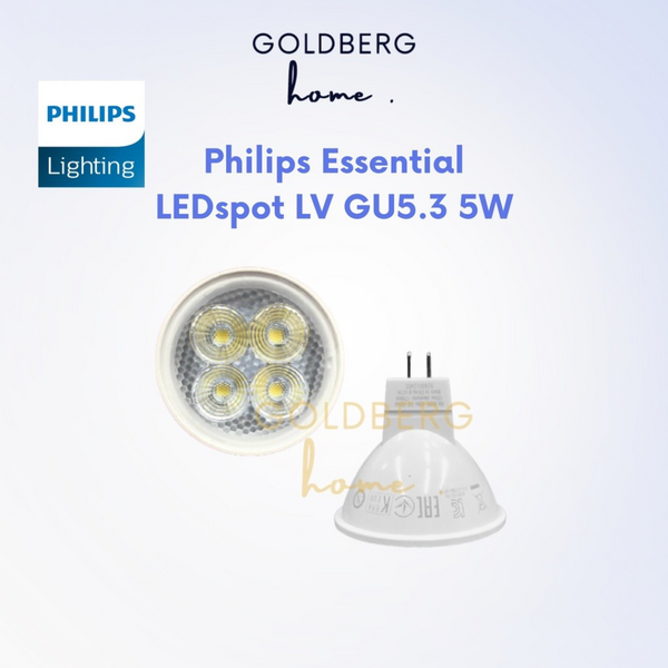 Philips-GU5.3 5W-Spotlight-Goldberg-Home