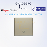 Champagne Legrand Galion Bell Switch Goldberg Home SG