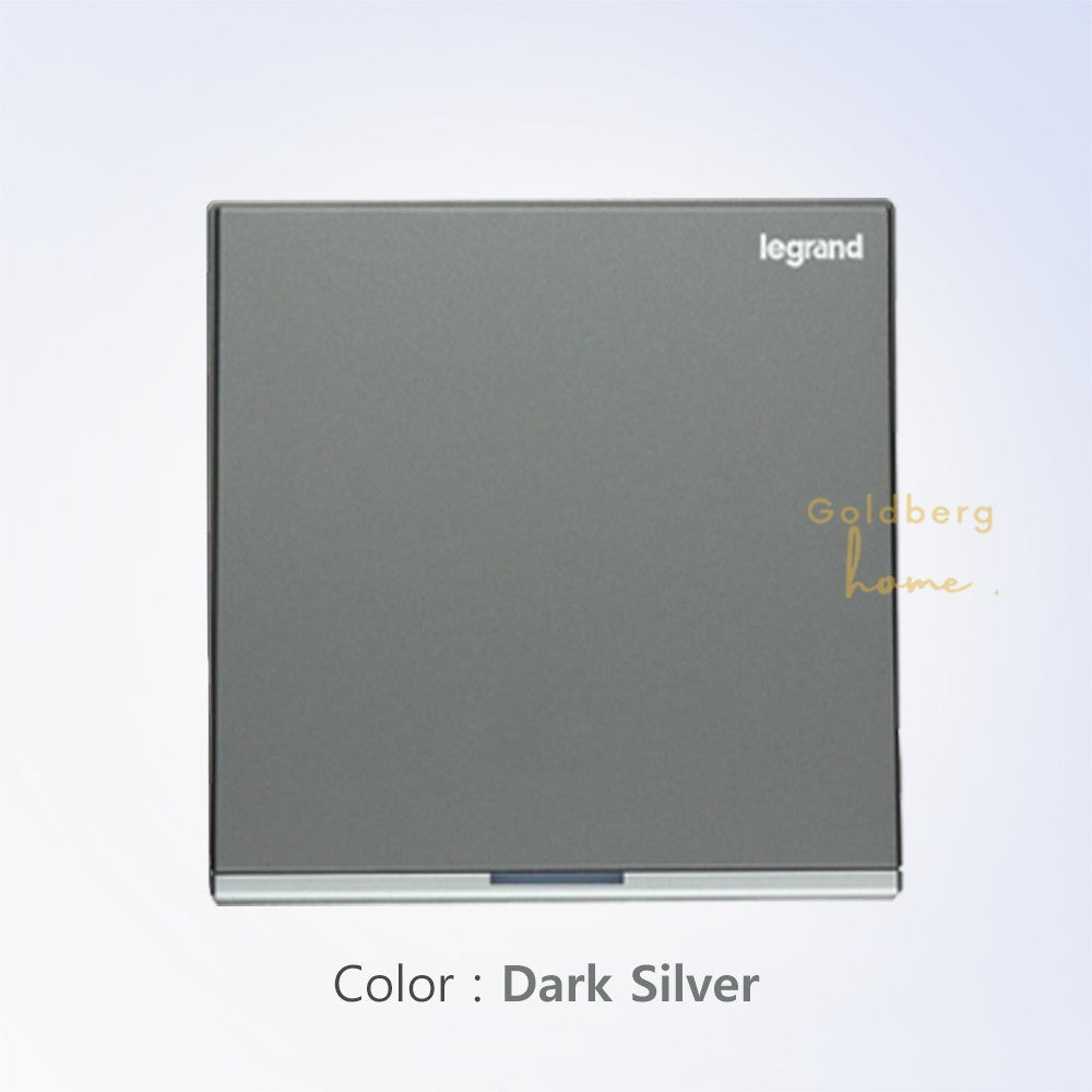 Dark Silver Legrand Galion Heater Switch Goldberg Home SG
