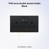 FYM Jovia Double Socket Outlet Goldberg Home SG