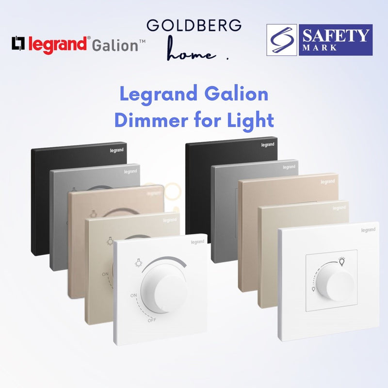 Legrand Galion LED and Rotary Dimmer Goldberg Home SG