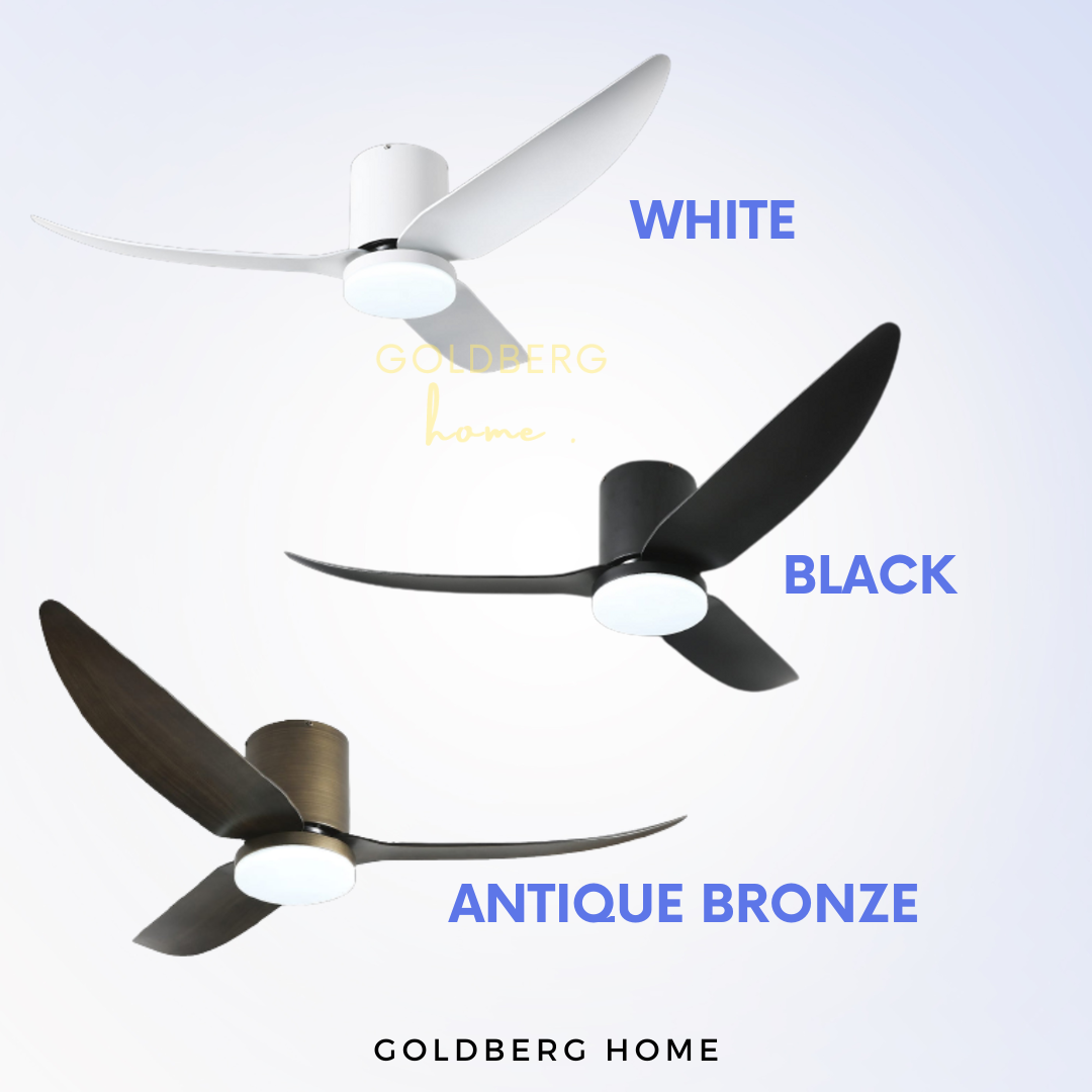 Color option for Bestar Wifi Controlled Ceiling Fan VITO 3 | DC Motor Ceiling Fan | Goldberg Home SG