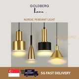 Golden Minimalist Nordic Golden Pendant Light Goldberg Home SG