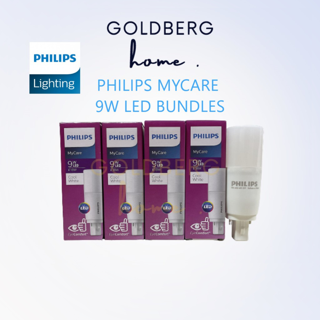 Philips Mycare 9W LED Light bulb Goldberg Home SG