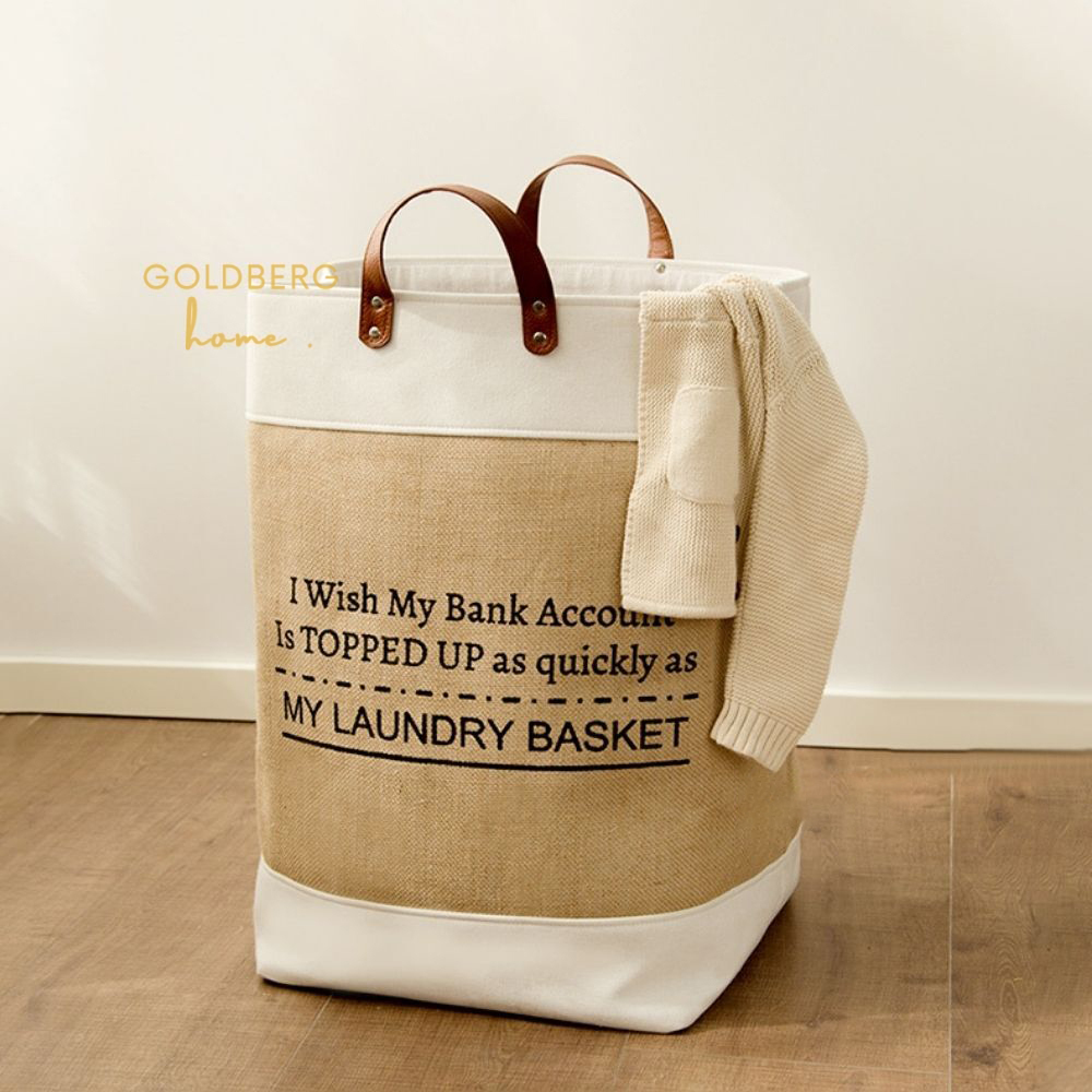 Goldberg Home Premium Nordic Laundry Basket Laundry Room Goldberg Home SG