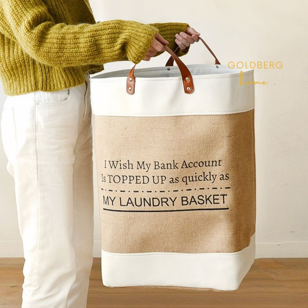 Goldberg Home Premium Nordic Laundry Basket Laundry Room Goldberg Home SG