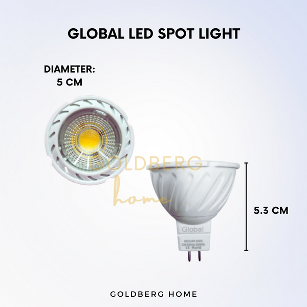 Global LED Spot Light GU5.3 Goldberg Home SG