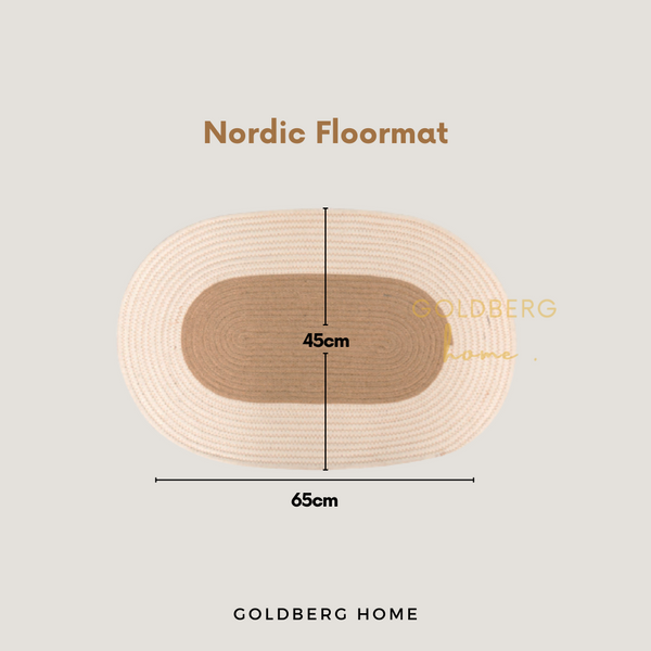 Goldberg Home Premium Nordic Floormat Carpet Living Room Goldberg Home SG