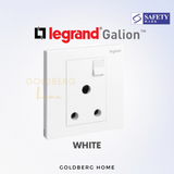 White Legrand Galion 15A Aircon Socket Goldberg Home SG