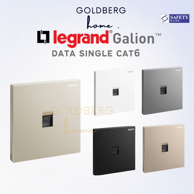 Legrand Galion Data socket Cat6 Goldberg Home SG