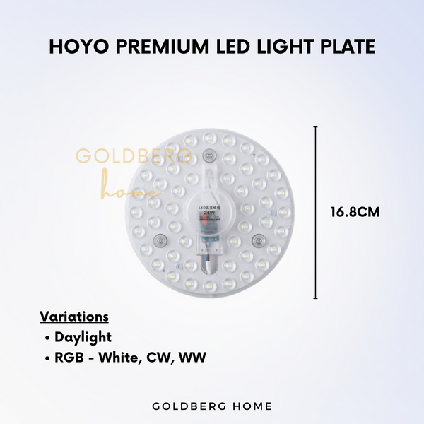 Hoyo Premium LED Module Light Plate Magnetic Goldberg Home SG