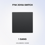 FYM Jovia Switch and Socket - Black