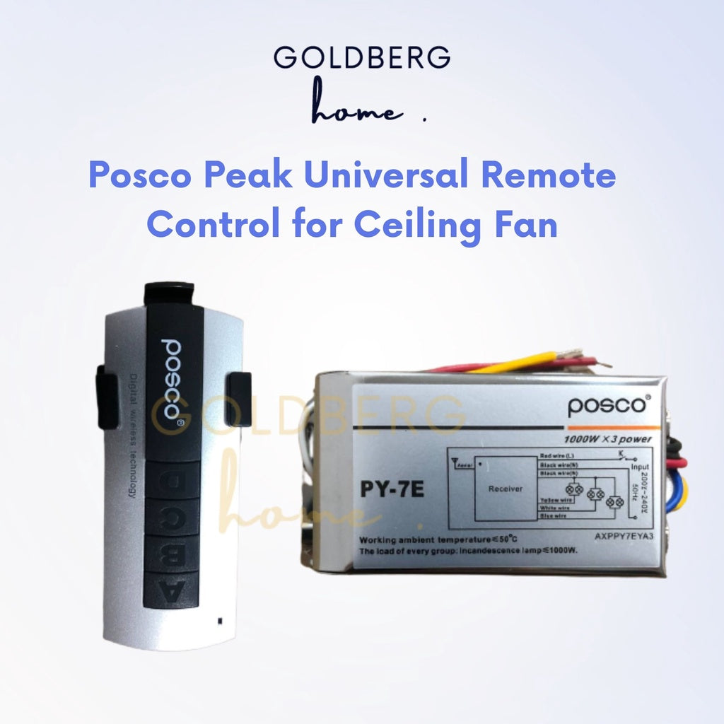 Posco Peak Universal Remote Control Light Goldberg Home SG
