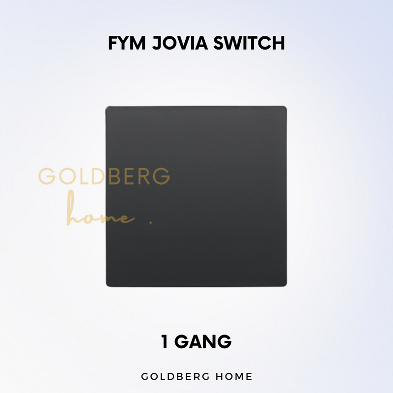 FYM Jovia Switch and Socket - Black
