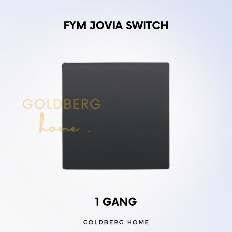 1 Gang FYM Jovia Switch and Socket Goldberg Home SG