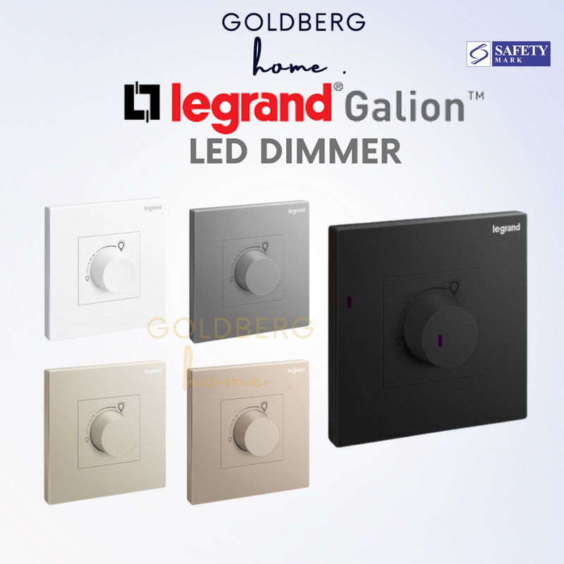 Legrand Galion LED and Rotary Dimmer Goldberg Home SG