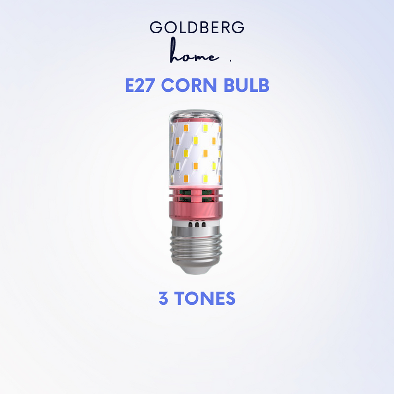 E27 corn light bulb 10W 12W- 3Tones Tritone