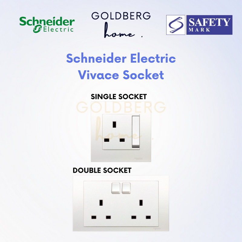 Schneider Electric Vivace Socket Goldberg Home SG