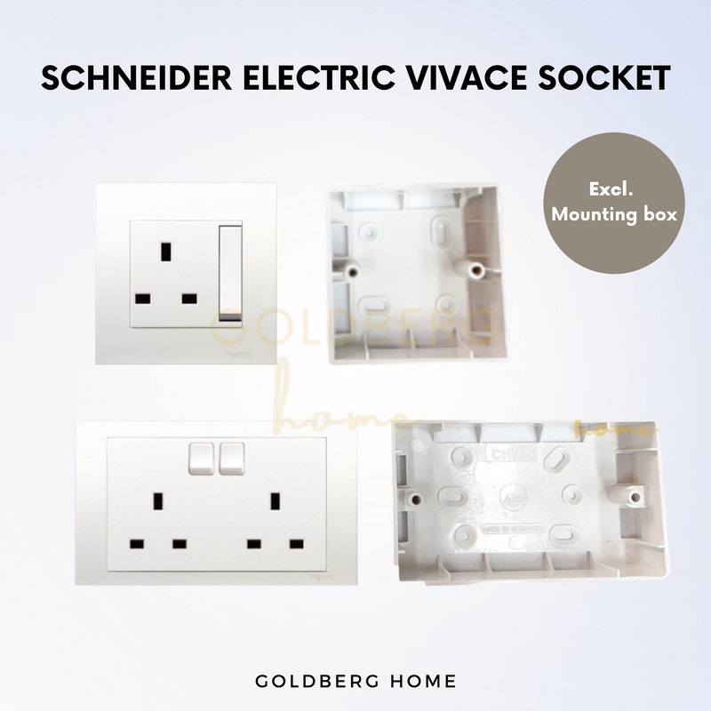 Schneider Electric Vivace Socket Goldberg Home SG