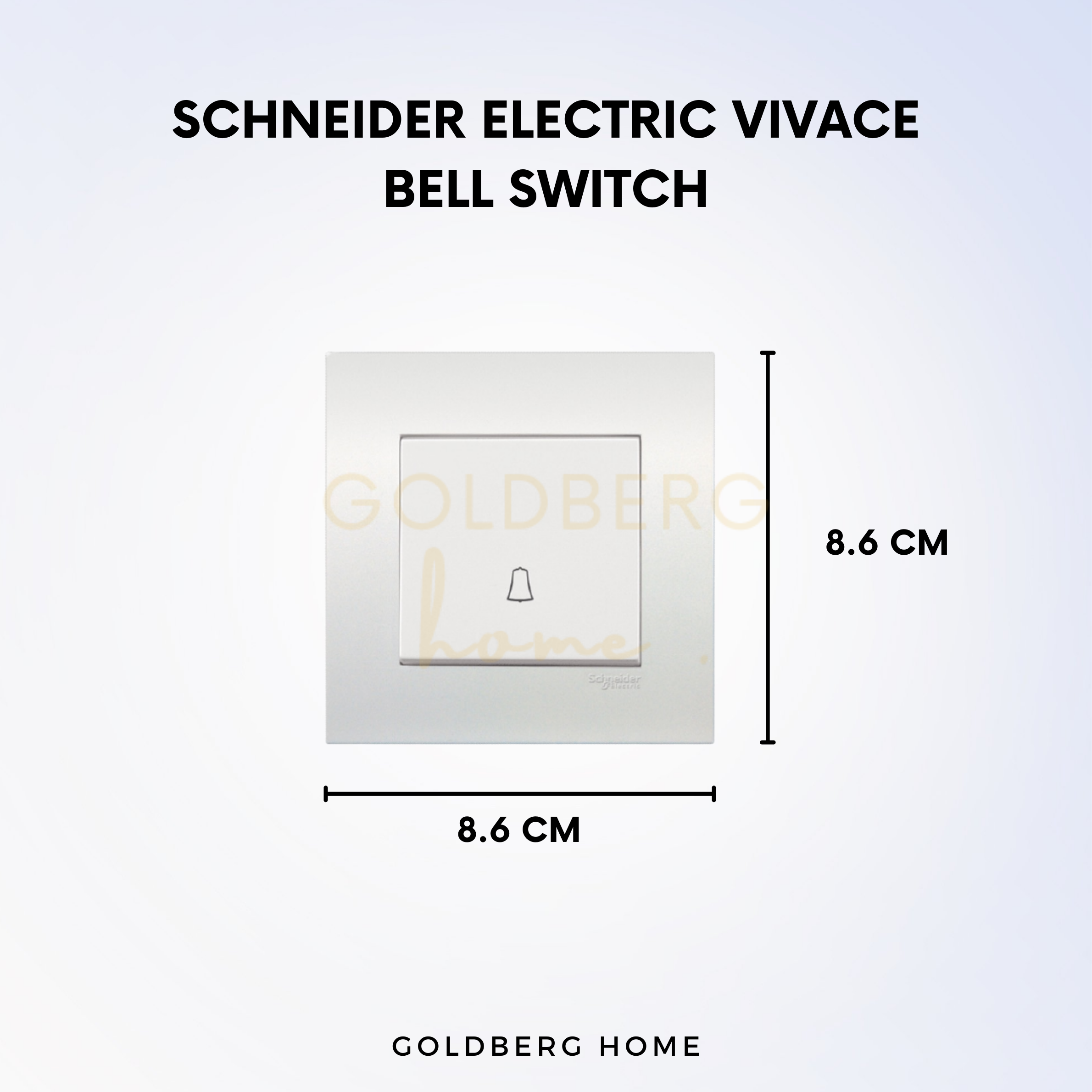 Schneider Electric Vivace Bell Switch Goldberg Home SG