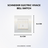 Schneider Electric Vivace Bell Switch Goldberg Home SG