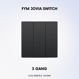 FYM Jovia Switch and Socket - Black
