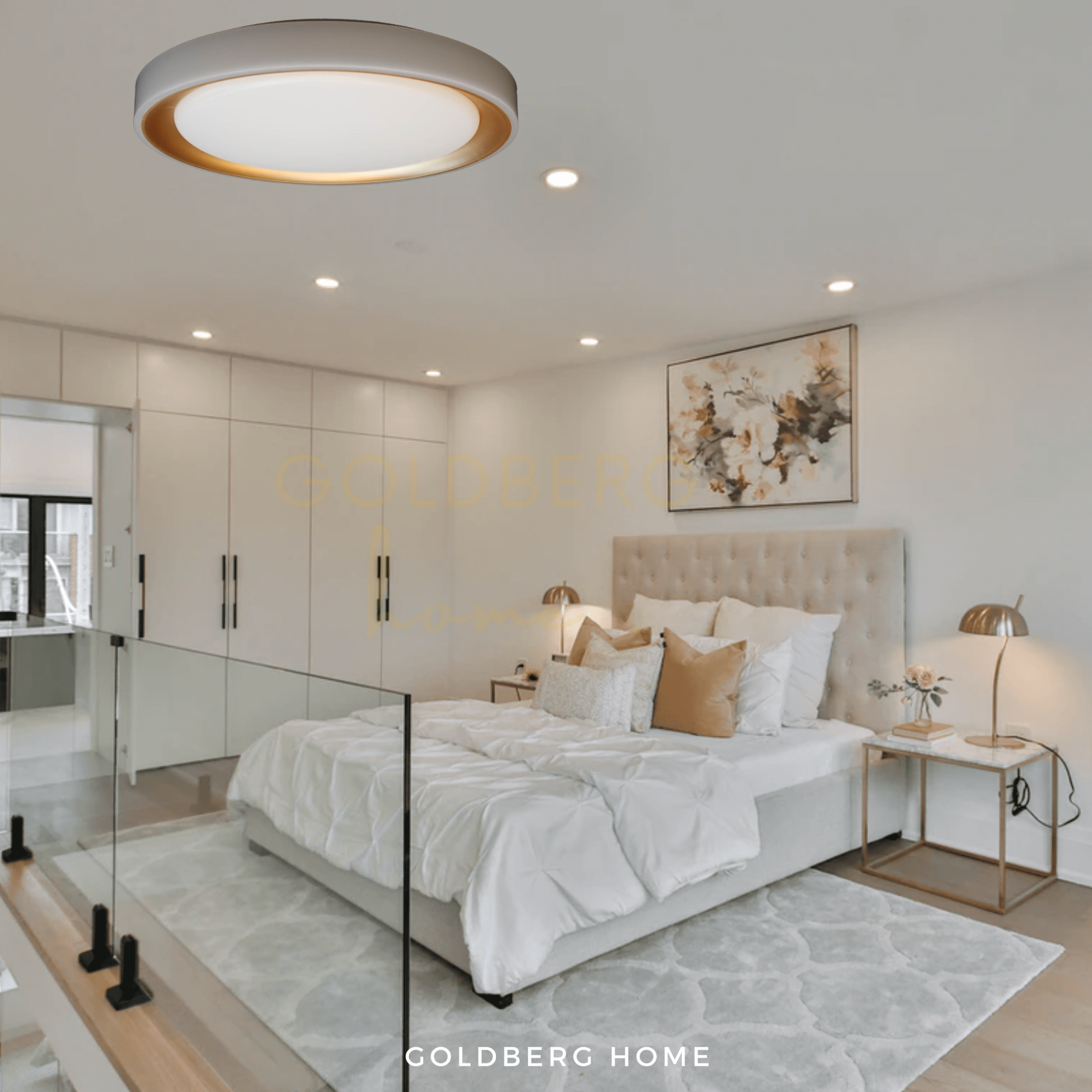 Geneva LED 39cm 36W Ceiling Light Goldberg Home SG