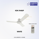 KDK R48SP Ceiling Fan With Remote Goldberg Home SG