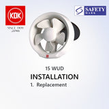 KDK 15 / 20 WUD Exhaust Fan Goldberg Home SG