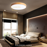 Laminate Full Wood Ceiling Light Goldberg Home SG