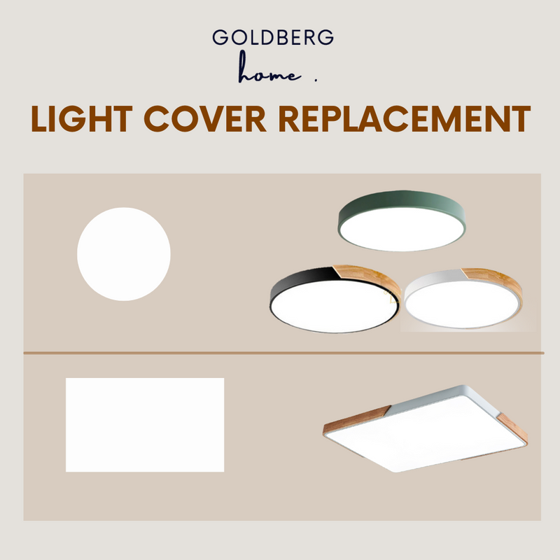 Light Cover Replacement Ceiling Light Goldberg Home SG