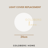 Light cover replacement for ceiling light - 23cm 30cm 40cm