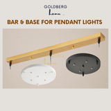 Bar and Base For 3 lights Golberg Home SG