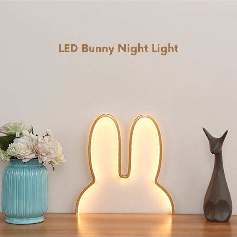 LED Kids Bunny Wall Night Light Goldberg Home SG