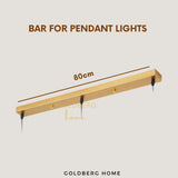 Bar Pendant Light Premium Wood Style Goldberg Home SG