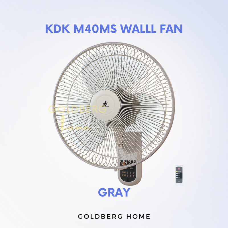 KDK M40MS Wall Fan Goldberg Home SG