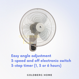 KDK M40MS Wall Fan Goldberg Home SG