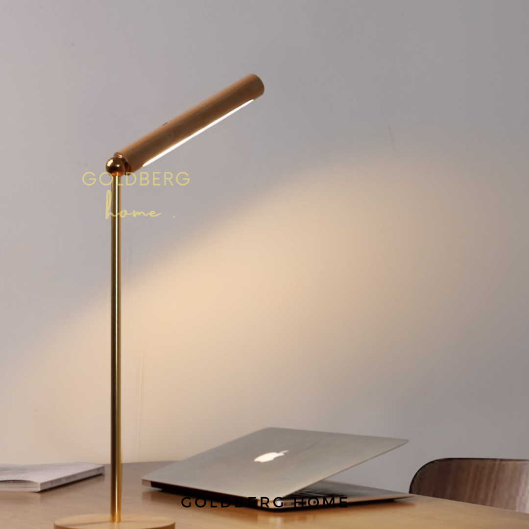Kiyo LED Table Lamp suitable for Study area | USB Rechargeable Table Lamp | Goldberg Home SG