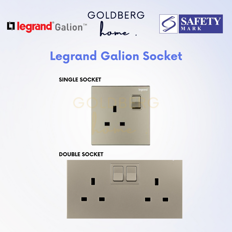 Legrand Galion Socket Goldberg Home SG