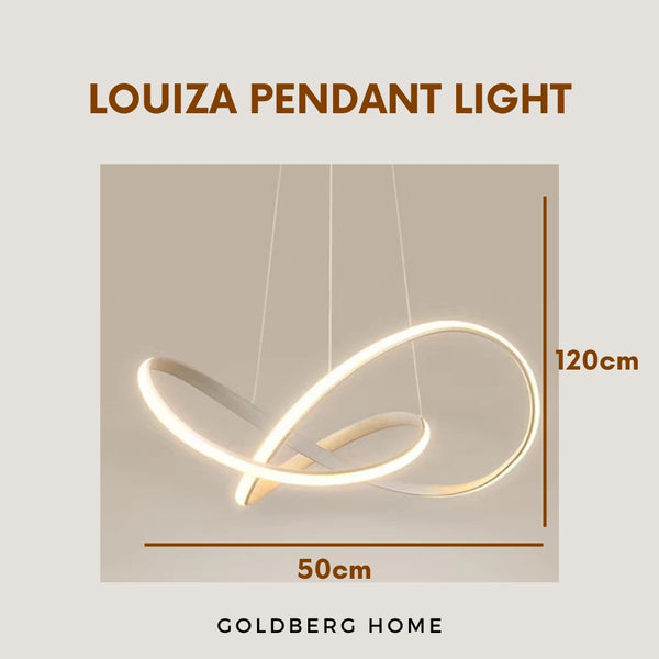 Louiza Pendant Light - 50CM 48W Daylight/3 Tone RGB