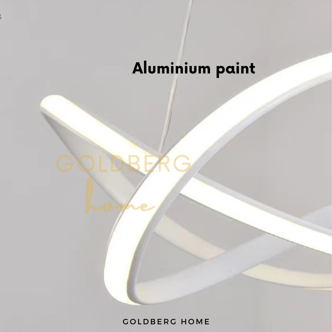 Close up of Louiza Pendant Light | Modern Elegance Pendant Light | Goldberg Home SG