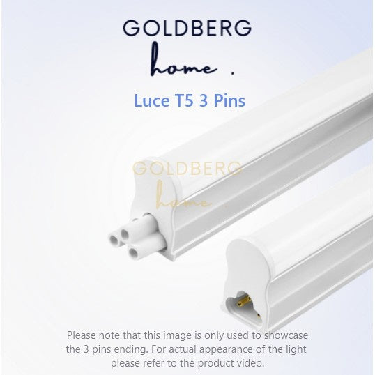 Luce T5 LED Integrated Light Tube Cabinet Light Goldberg Home SG