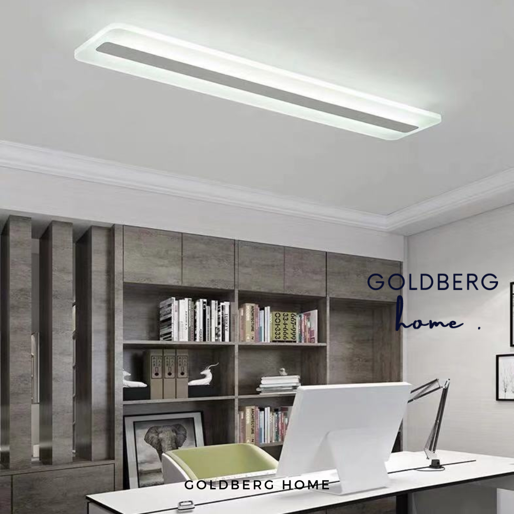 Munich Long Rectangle Ceiling Light Goldberg Home SG