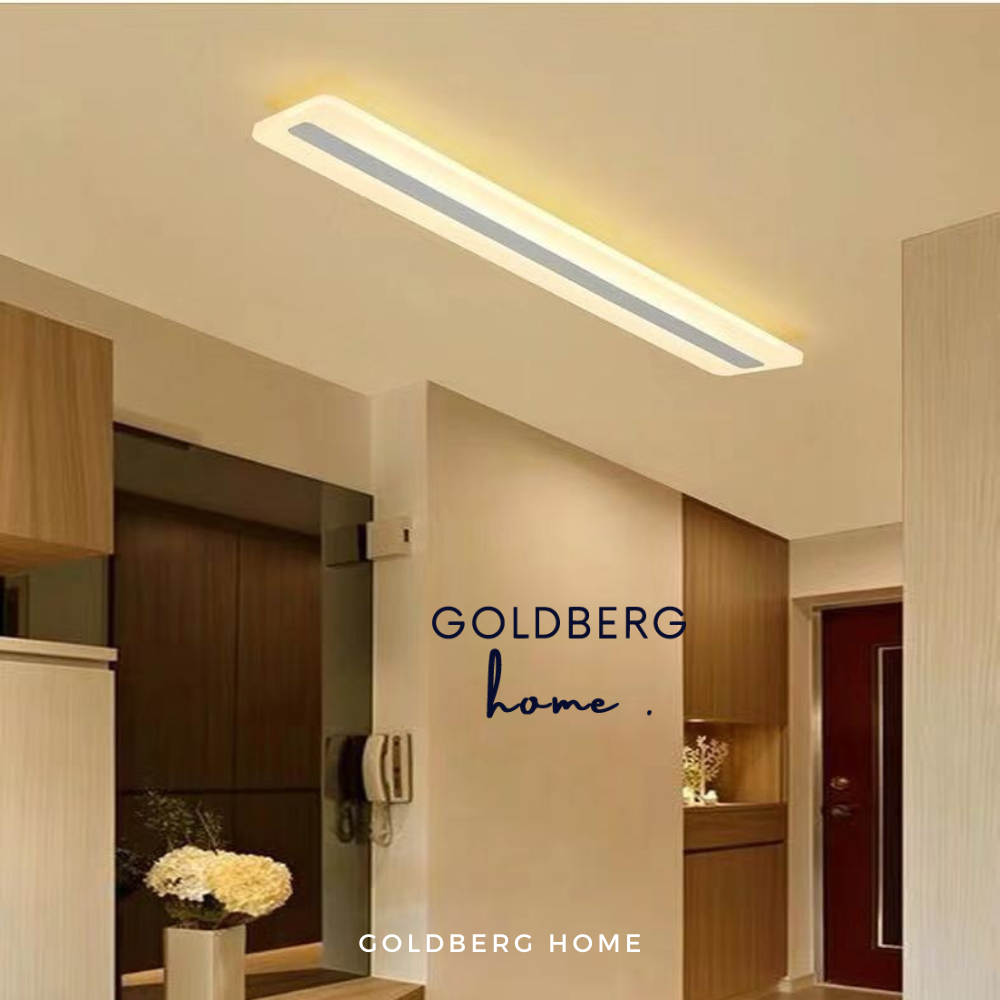 Munich Long Rectangle Ceiling Light Goldberg Home SG