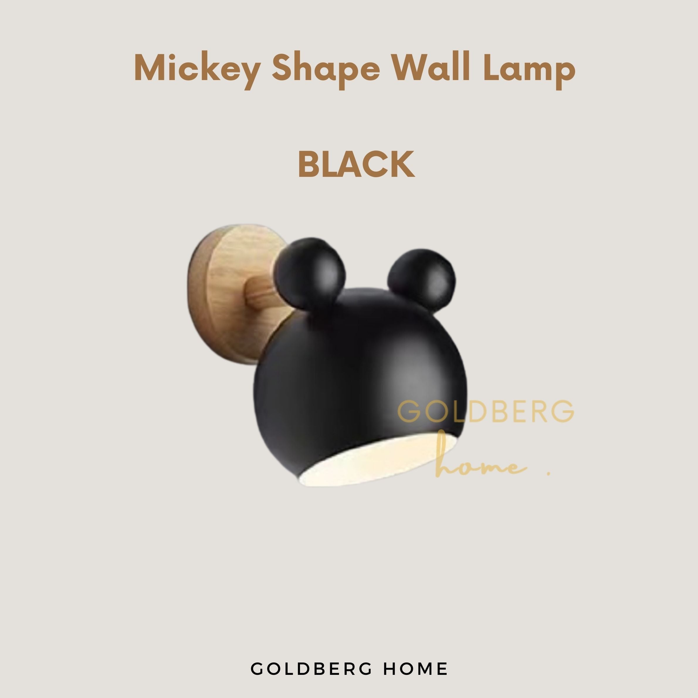 Goldberg Mickey Wall Lamp Light Goldberg Home SG