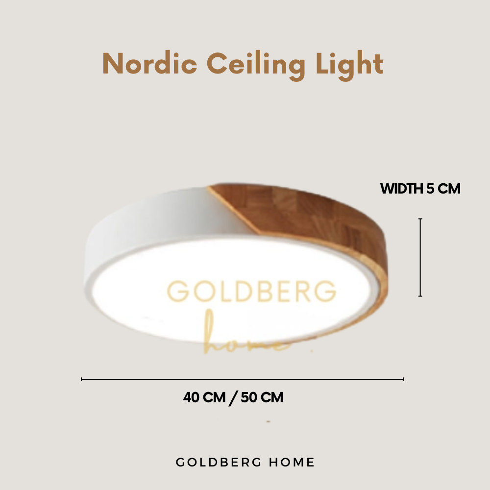 Nordic Extra Bright Ceiling Light Goldberg Home SG