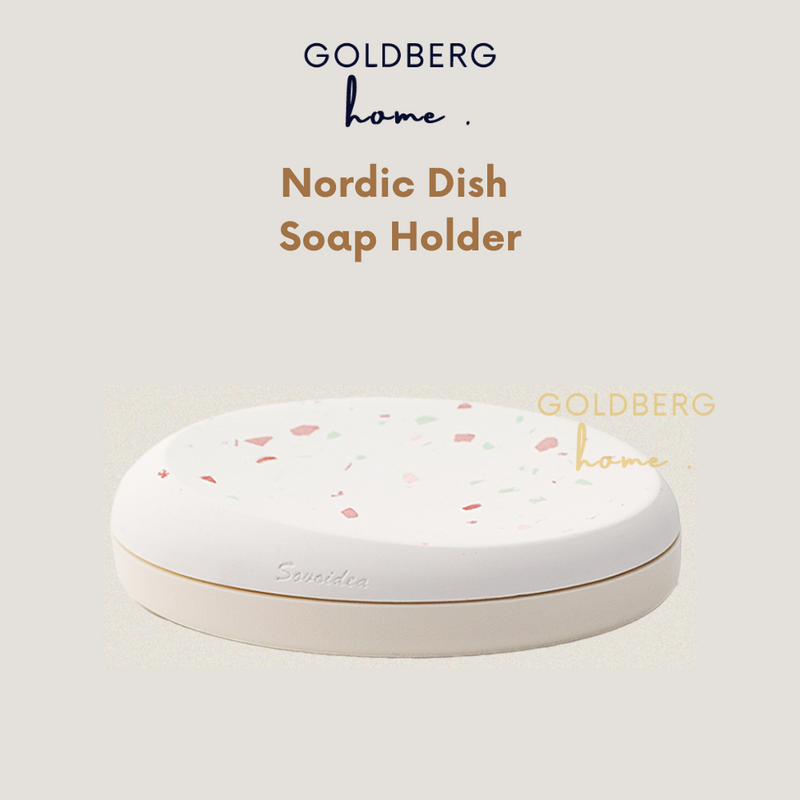 Goldberg Home Premium Nordic Dish Soap Holder Bathroom Goldberg Home SG