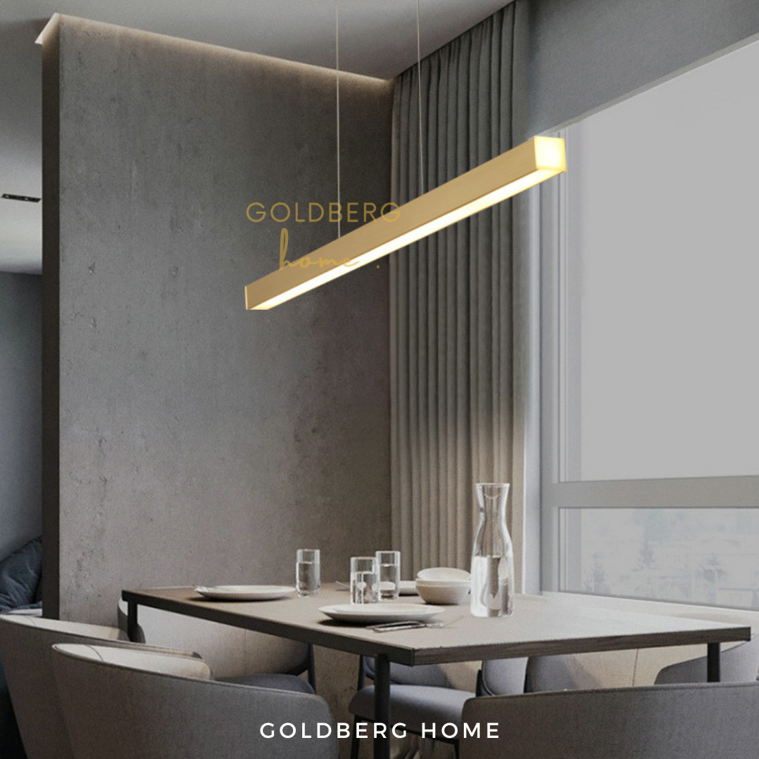 Orleans Golden Pendant Light for Dinning Area | Golden Pendant Light | Goldberg Home SG