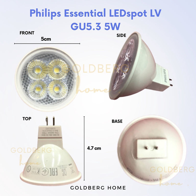 Philips GU5.3 5W Essential LED Spot Light